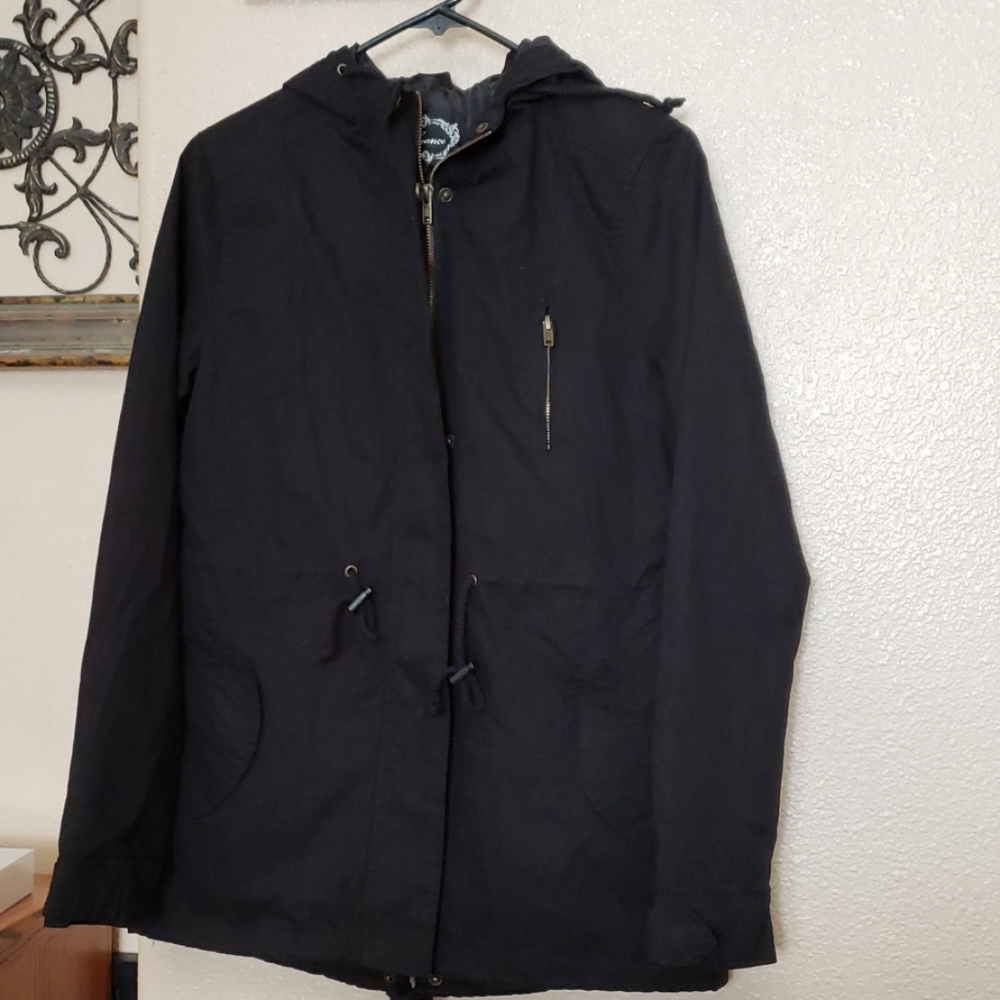 Black light weight jacket